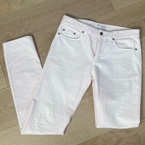 YSL light pink jeans